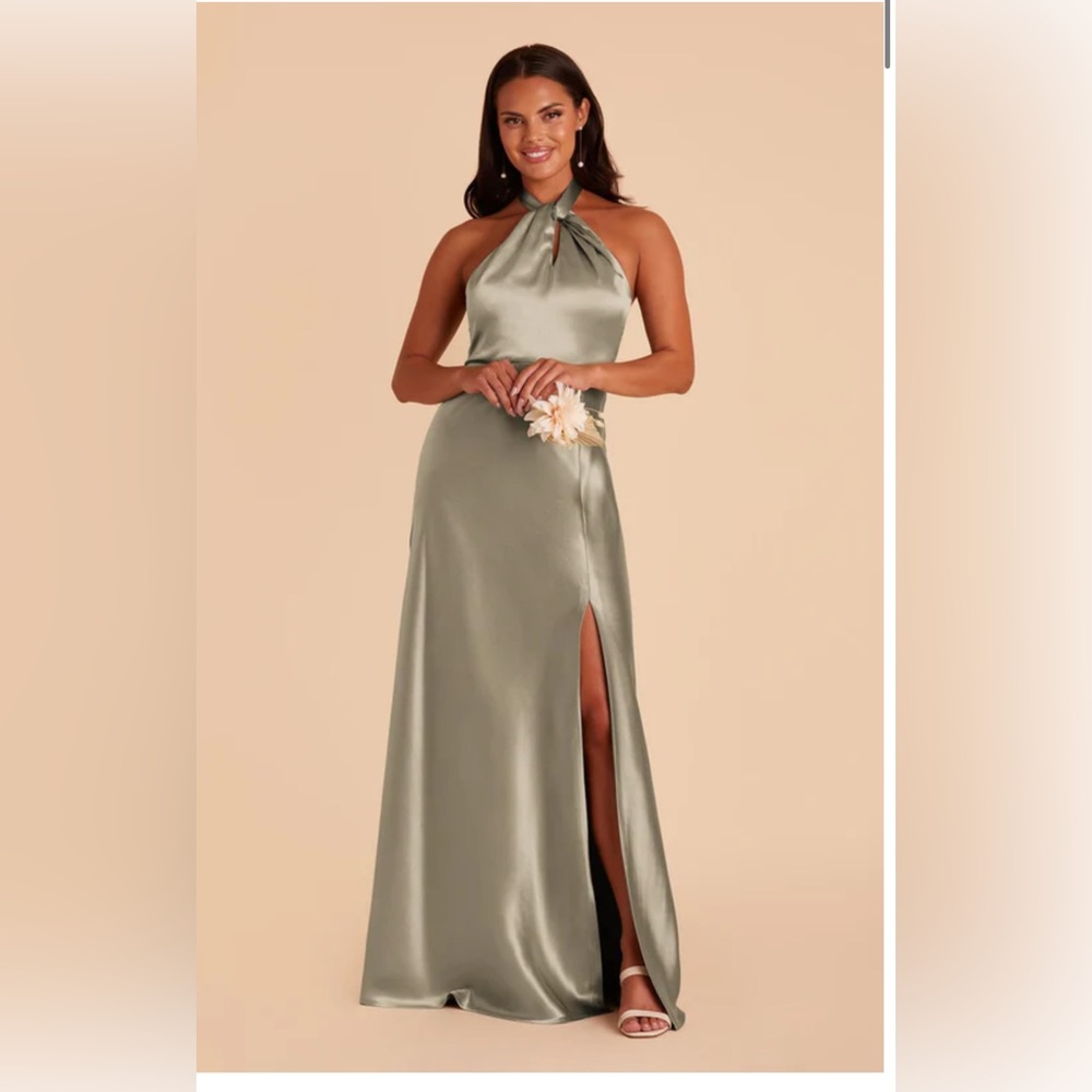 Birdy Grey Monica Bridesmaid’s Dress in Moss Green